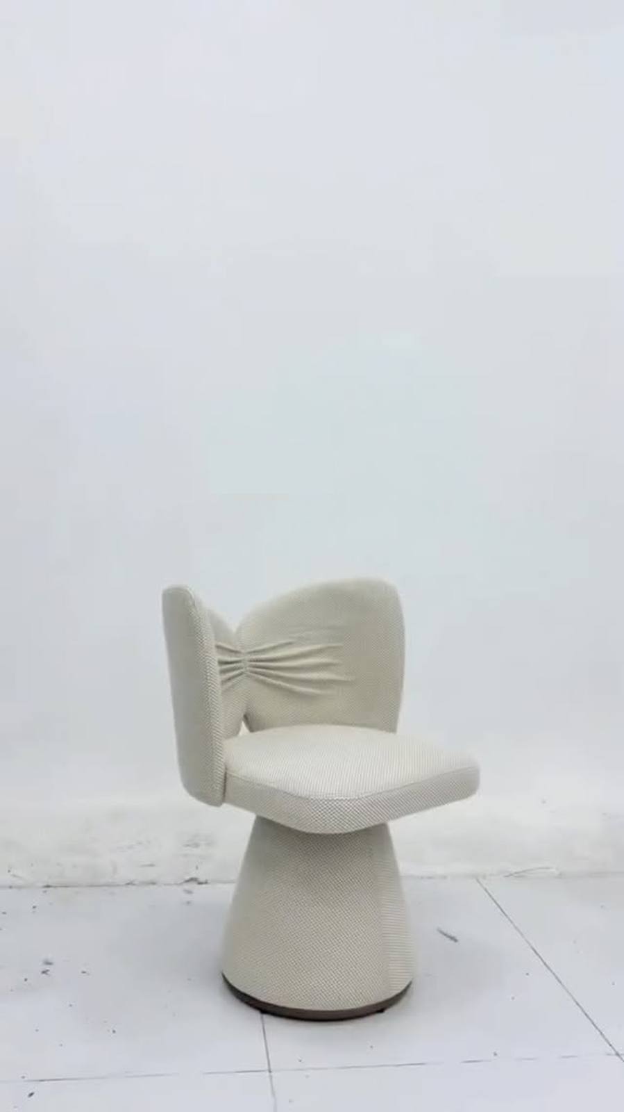 Butterfly wings turned into a dining chair.