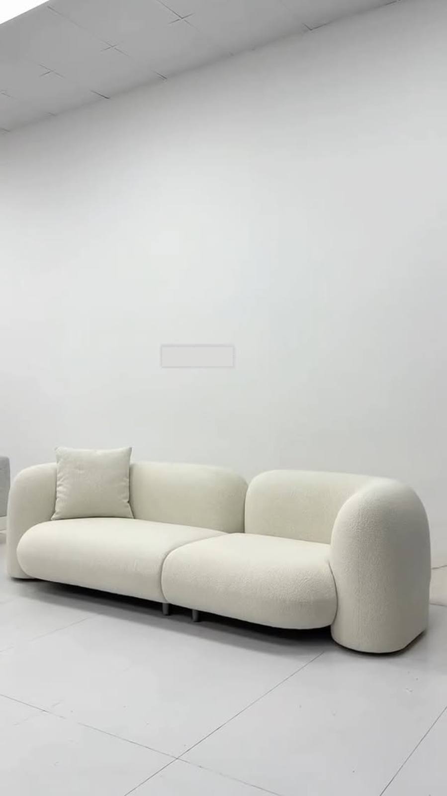 Sharp angular shapes with strong sculptural vibes.