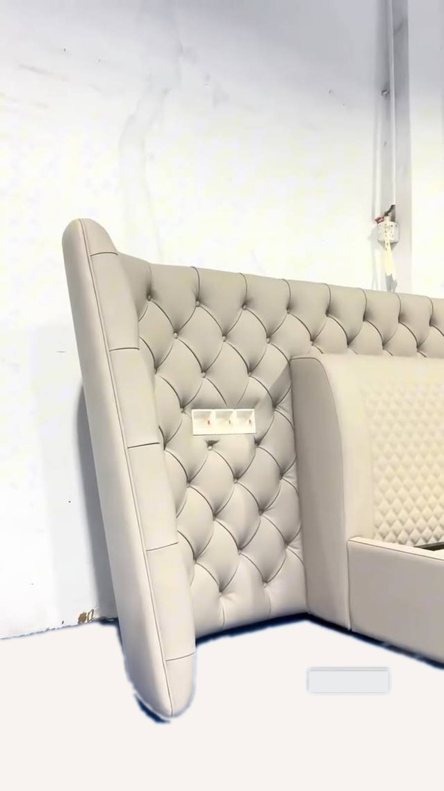 Built from scratch, Italian light luxury design.