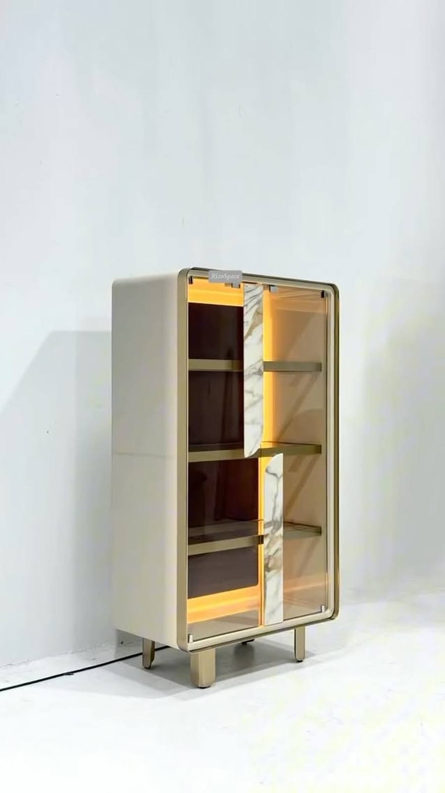 Statement cabinet for Gulf luxury villas.